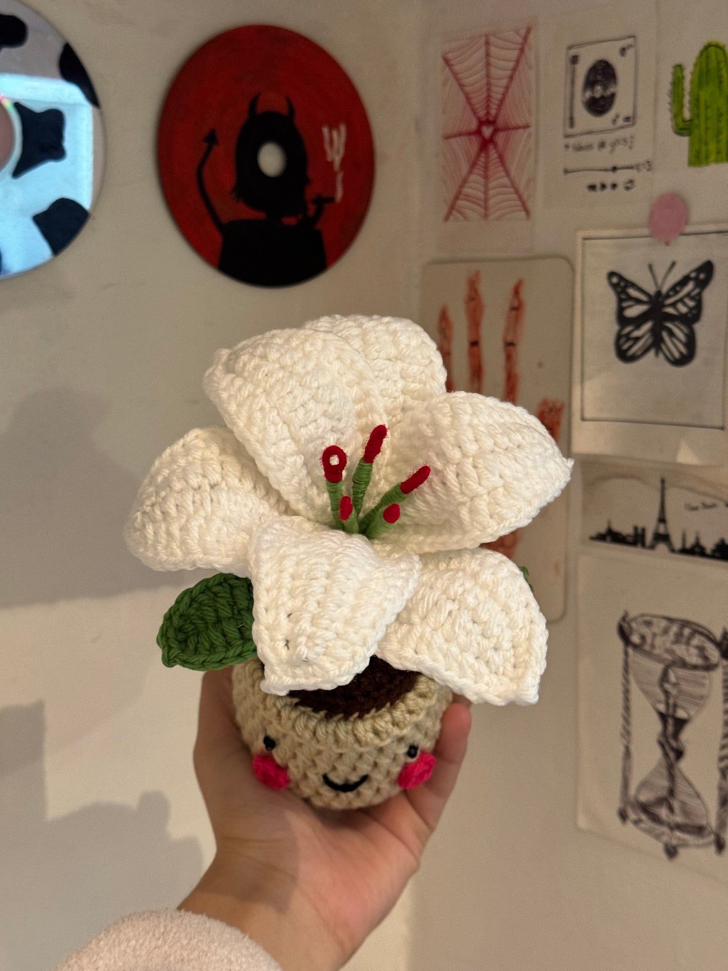 Lily Crochet Pot