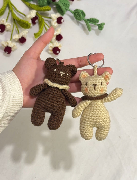 Cocoa & Cream Bear Keychains 🧸✨