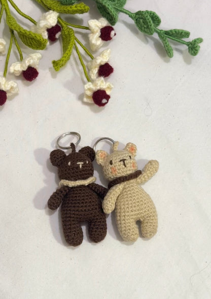 Cocoa & Cream Bear Keychains 🧸✨