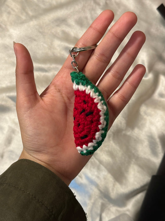 Watermelon Keychain: